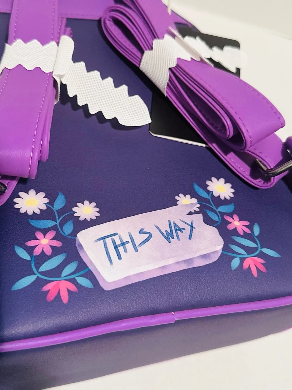 Loungefly Disney NWT Alice In Wonderland Signs Mini Backpack